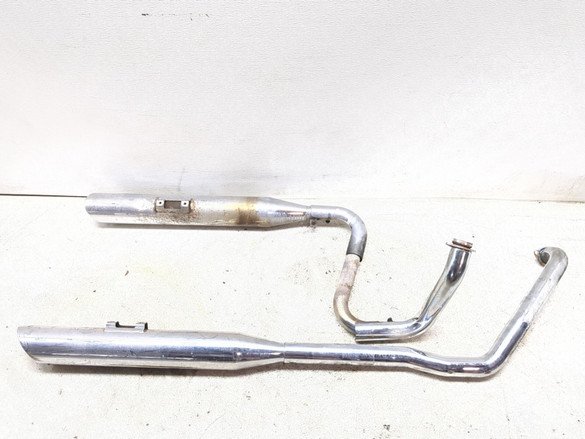 05-08 Kawasaki VN1600 Vulcan Nomad Full Exhaust Muffler System Set