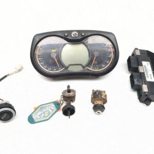 14-15 Can Am Maverick 1000R X XC DPS ECU Gauge Cluster Ignition Switch w/Key Kit