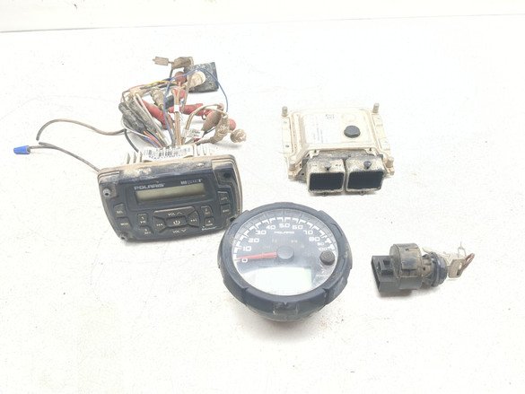 14-19 Polaris Ranger 570 EPS Speedometer ECU Ignition Radio Assembly Set