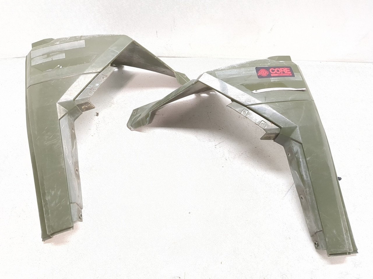 15-18 Polaris Ranger Crew Diesel Front Left Right Fender Fairing Splash Mudguard