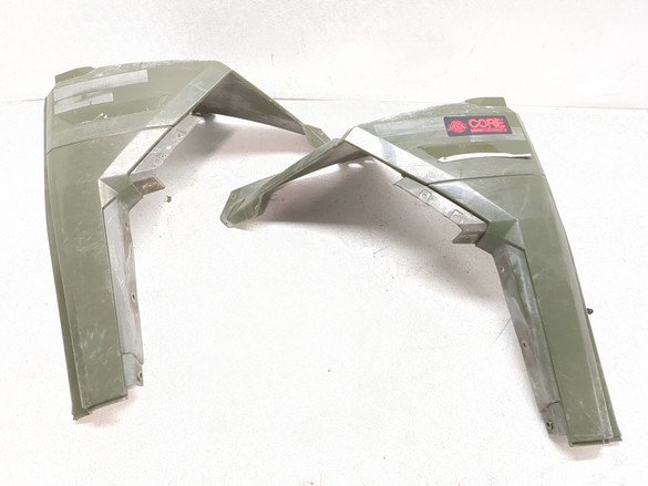 15-18 Polaris Ranger Crew Diesel Front Left Right Fender Fairing Splash Mudguard