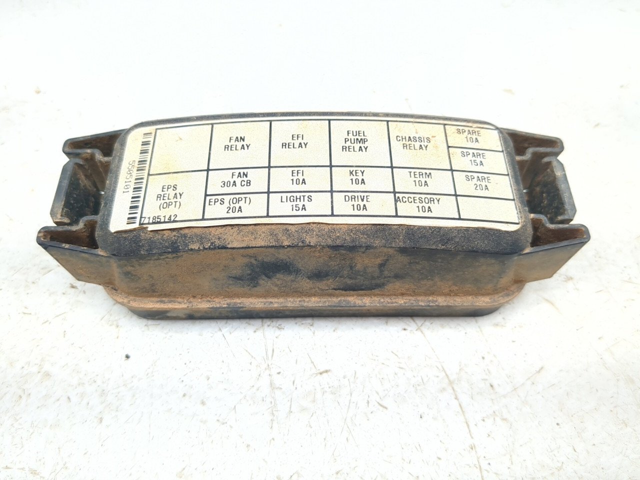 16-26 Polaris General 1000 Fuse Box Cover 7185142