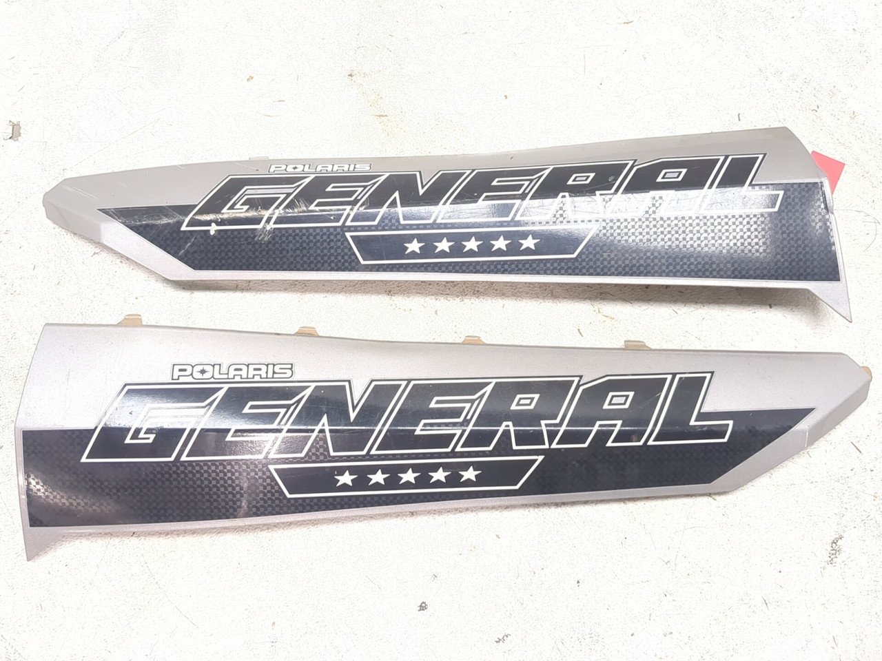 16-26 Polaris General 1000 Rear Left Right Bed Side Panels Set 5452168