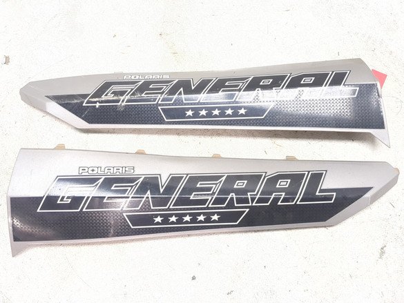 16-26 Polaris General 1000 Rear Left Right Bed Side Panels Set 5452168