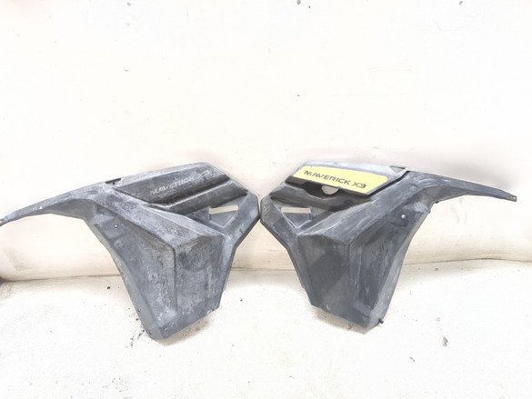 17-24 Can Am Maverick X3 DS Turbo R Rear Left Right Side Panel Fairing Set