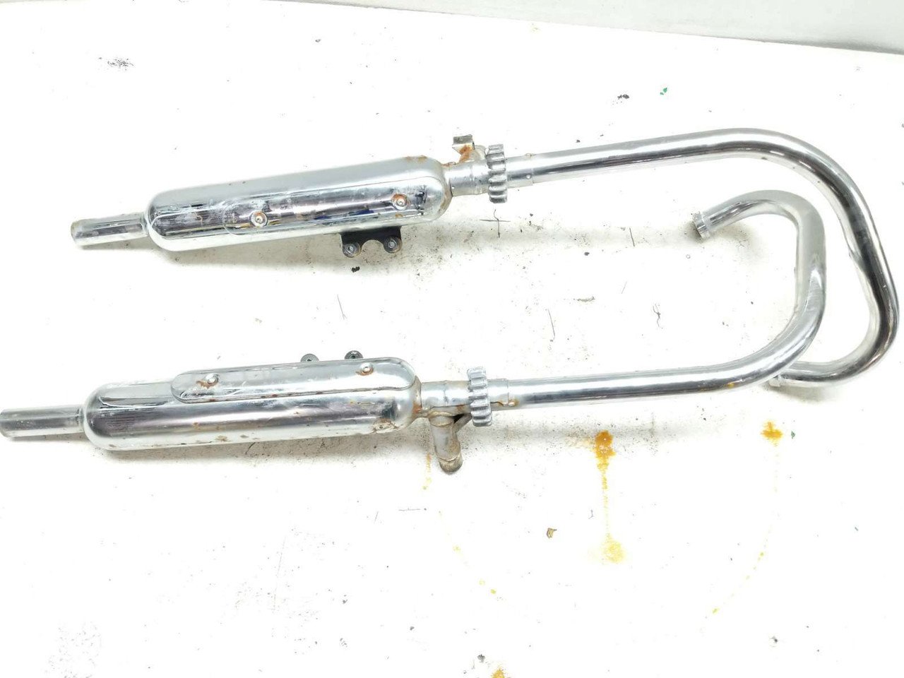 20-25 Kawasaki W800 EJ800 Full Exhaust Header Pipes Mufflers