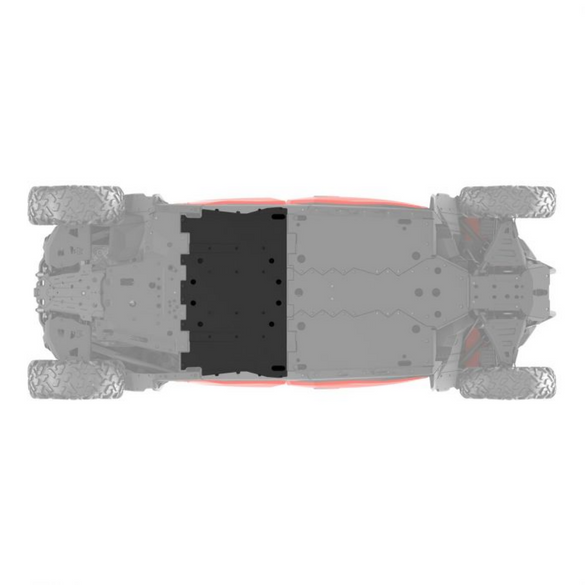 2019 Can-Am Maverick Sport Max 1000 New OEM Central Skid Plate 715004272