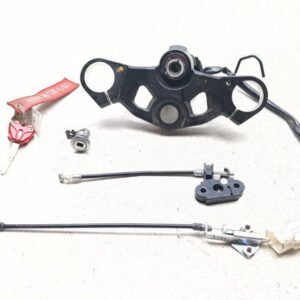 24-26 Kawasaki Ninja EX500 Front Ignition Switch Seat Lock Key Set 27048-5279