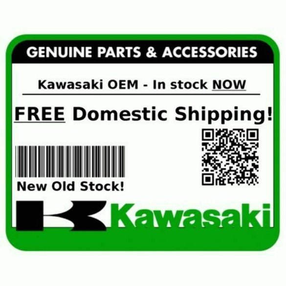 KAWASAKI Upper Cowling Mark Emblem Decal Z900 56054-0839